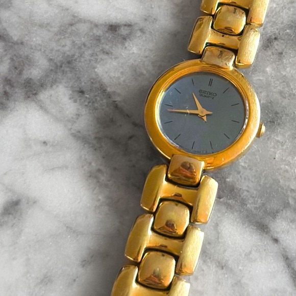 Vintage Rare Blue Face Seiko - Picture 2 of 2